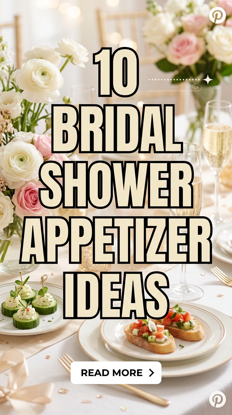 1o Bridal Shower Appetizer Idea